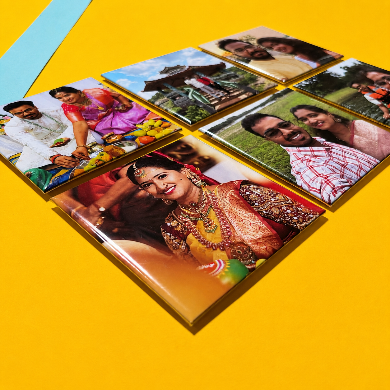 2.5" × 2.5" Premium Photo Magnet - Square