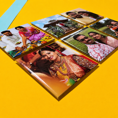 2.5" × 2.5" Premium Photo Magnet - Square