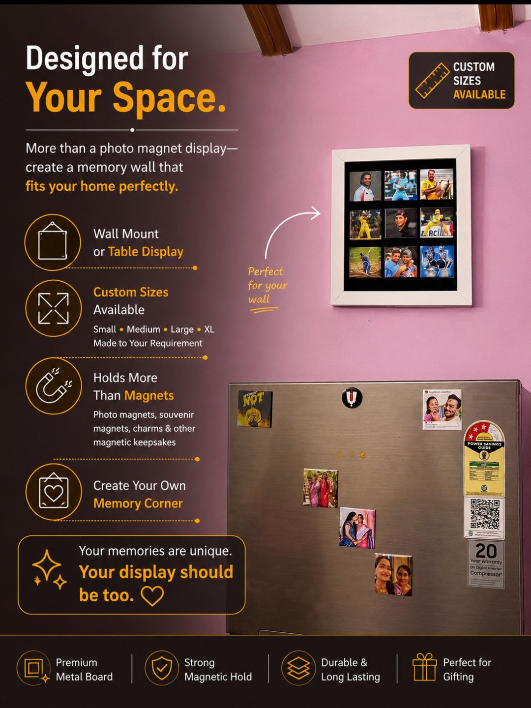 Magnet Display Frame